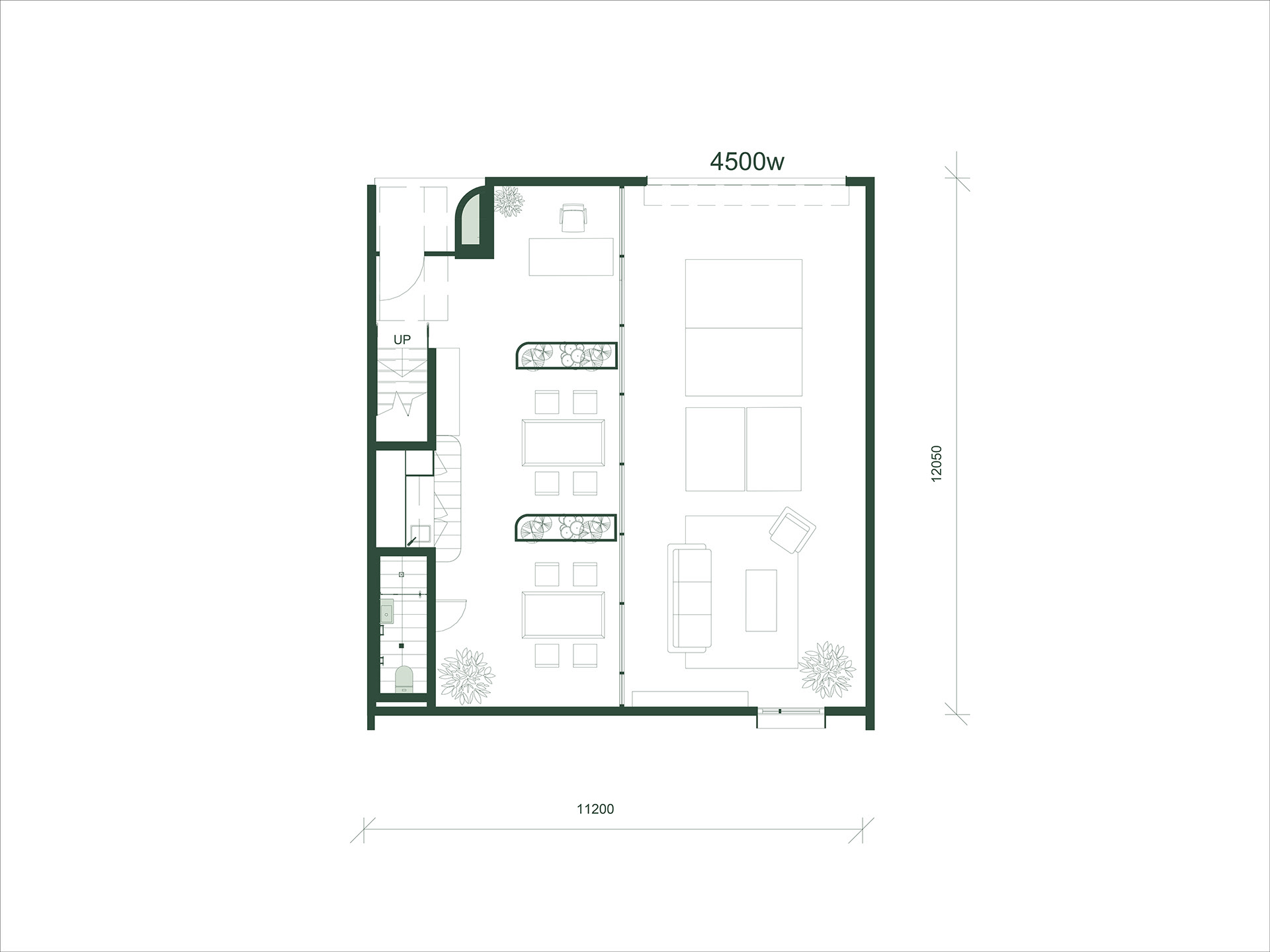 Industrial Complex | 3D Sectional Plans-14