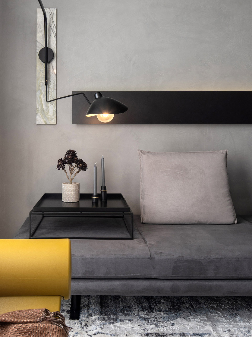 180㎡简约大平层,一个人住,也要很精致!-10