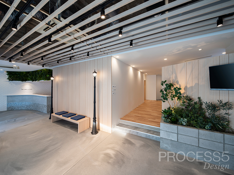 瓮园诊所（注：うつぼ常见释义有瓮、罐等，这里结合Garden Clinic推测是指瓮园，但因缺乏更多背景信息，可能存在一定不确定性） 丨日本大阪丨PROCESS5 DESIGN（プロセスファイブデザイン）-7