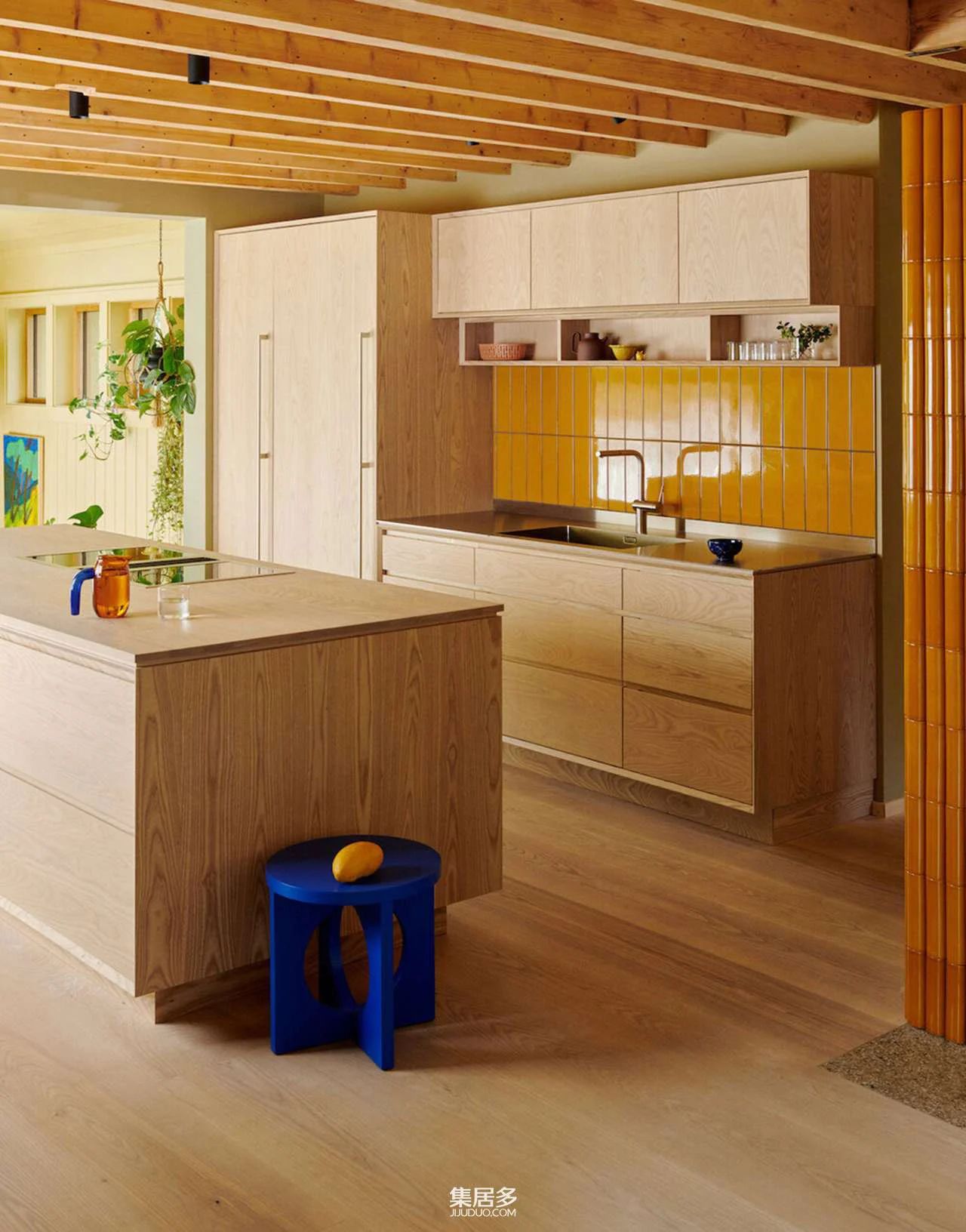 挪威 50 年代小屋室内装修丨Kvistad 工作室-12