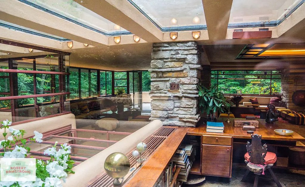 Fallingwater（流水别墅）丨Frank Lloyd Wright（弗兰克·劳埃德·赖特）-41