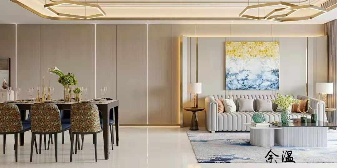 现代意式轻奢公寓设计-5