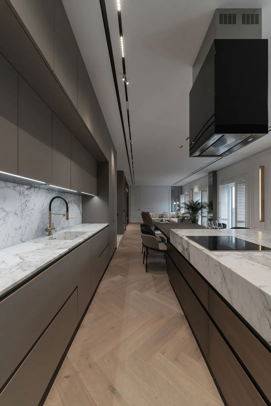 450㎡轻奢质感别墅丨YODEZEEN Architects-51