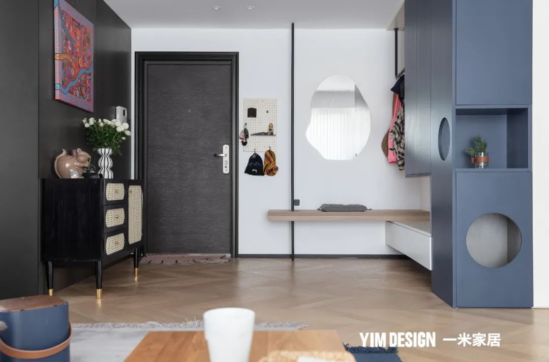 色彩之家,现代 INS 风的艺术空间丨一米家居-12