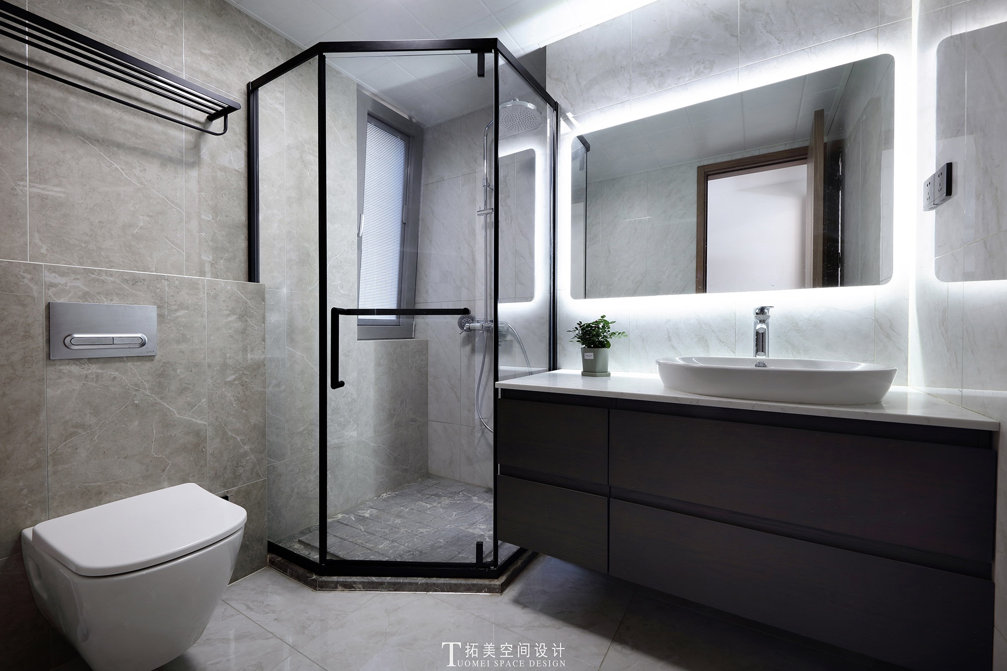 280㎡现代顶层复式丨中国丨拓美空间设计-34