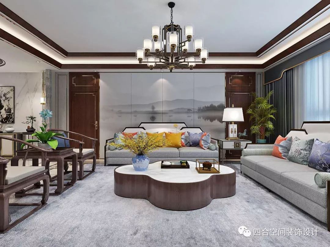 太原星泰小区 | 新中式风格演绎大气优雅生活-12