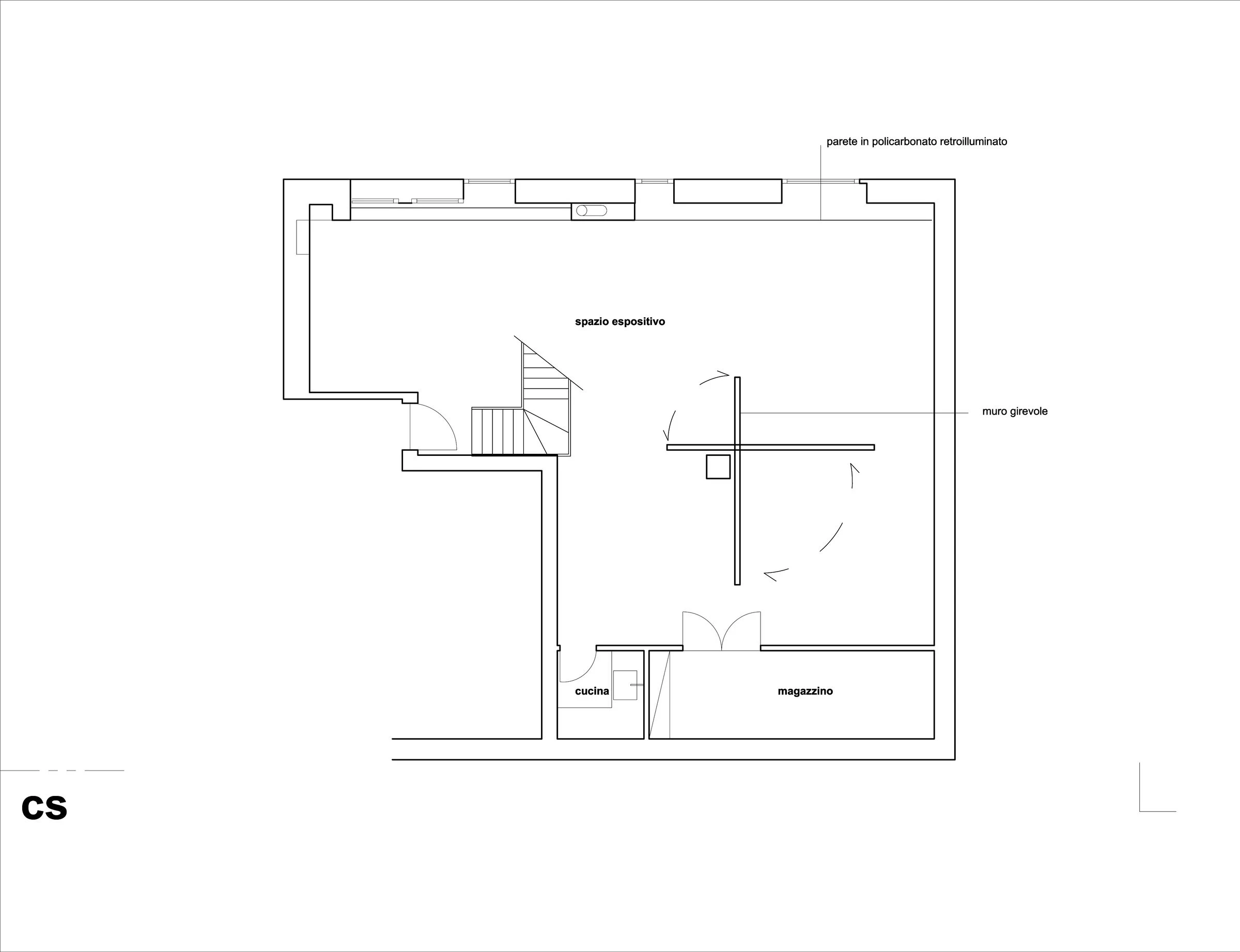 Spazio Milesi 艺术画廊丨意大利米兰丨gianluca milesi architecture-31