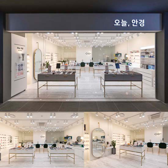 简约现代的 22 平米眼镜店设计-1