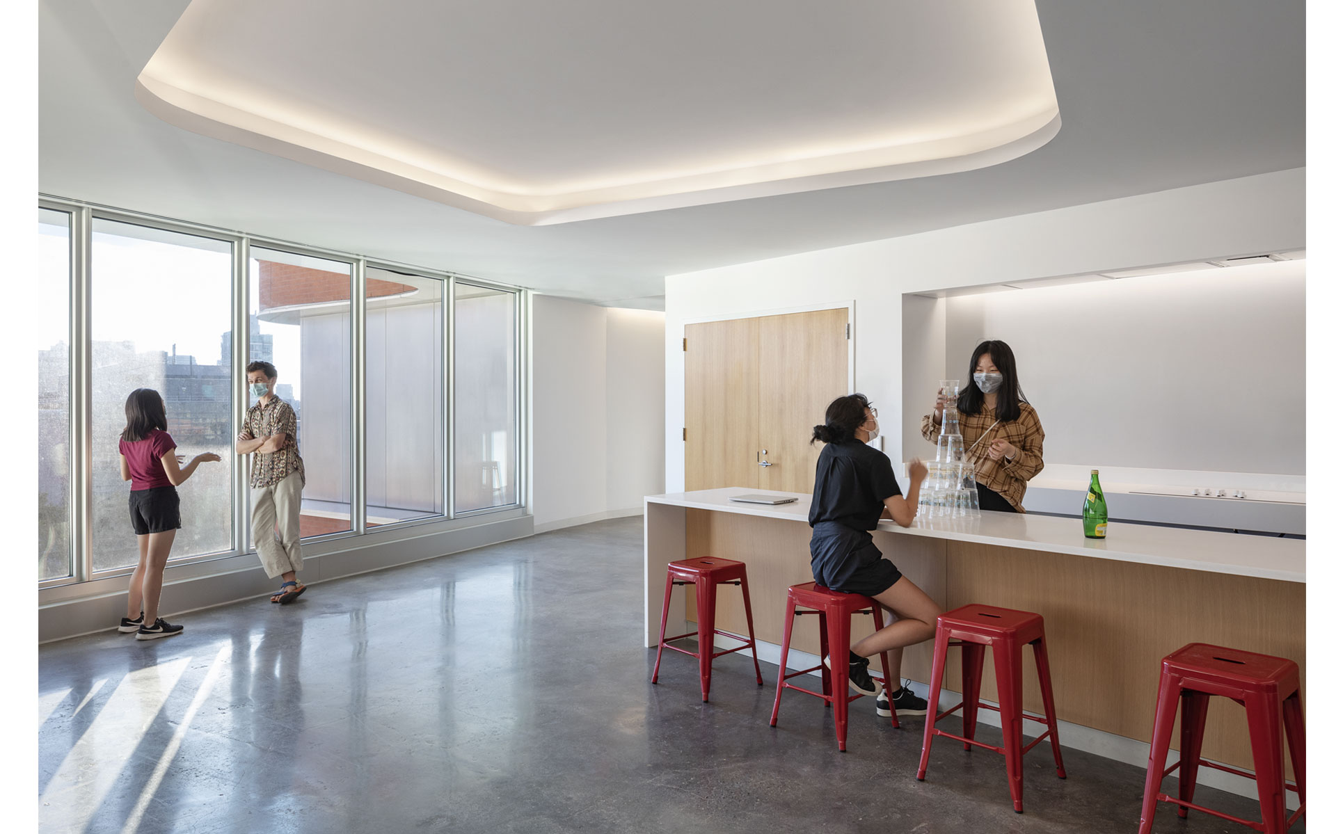 HMA  » Pratt Institute Residence Hall : Void Tower-19