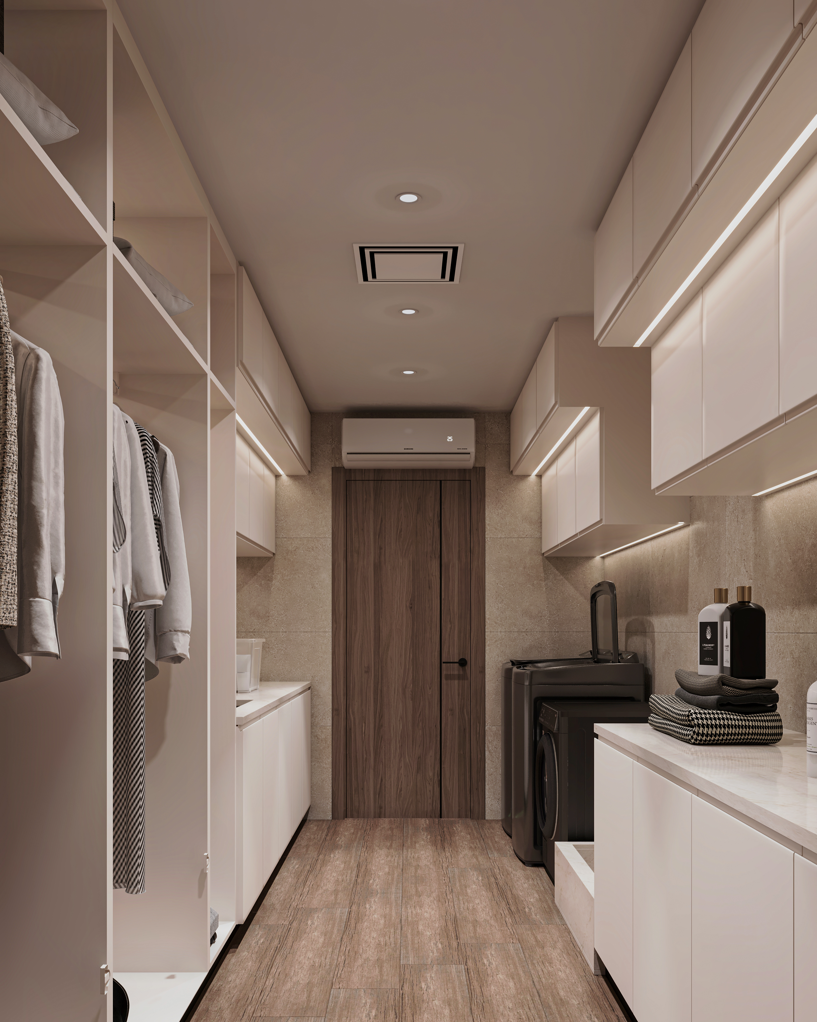 Modern Kitchen & Laundry ( Service Block )-12