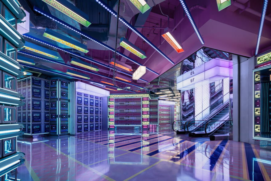 德基广场二期五层商业艺术市集丨中国南京丨唯想国际X Living-3