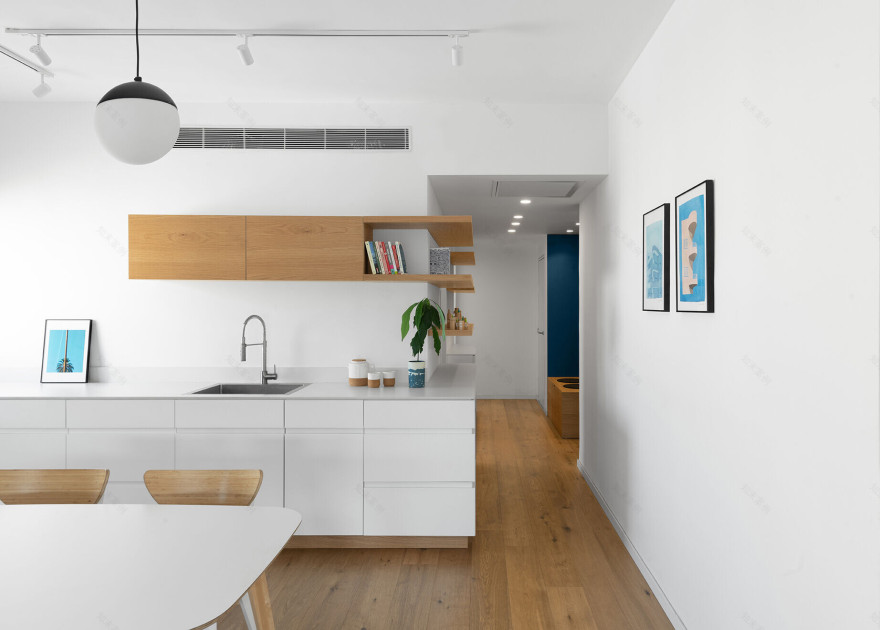 温馨蓝调公寓-17