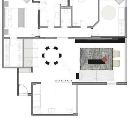 简约现代,新都市格调让家更有型丨以色列丨Maya Sheinberger 室内设计工作室-5
