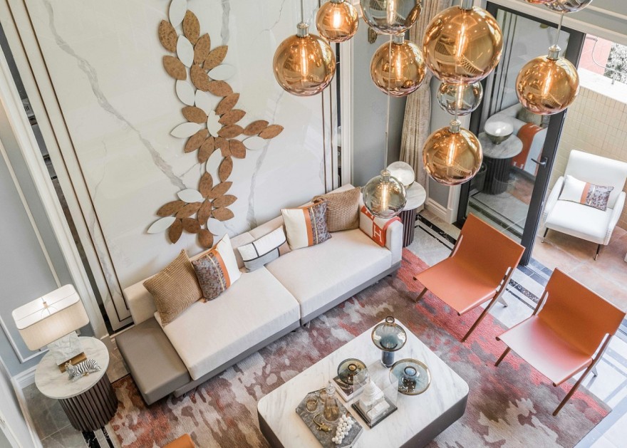 珠海凤凰兰亭 196 叠拼墅 | 现代欧式风格的文化碰撞-3