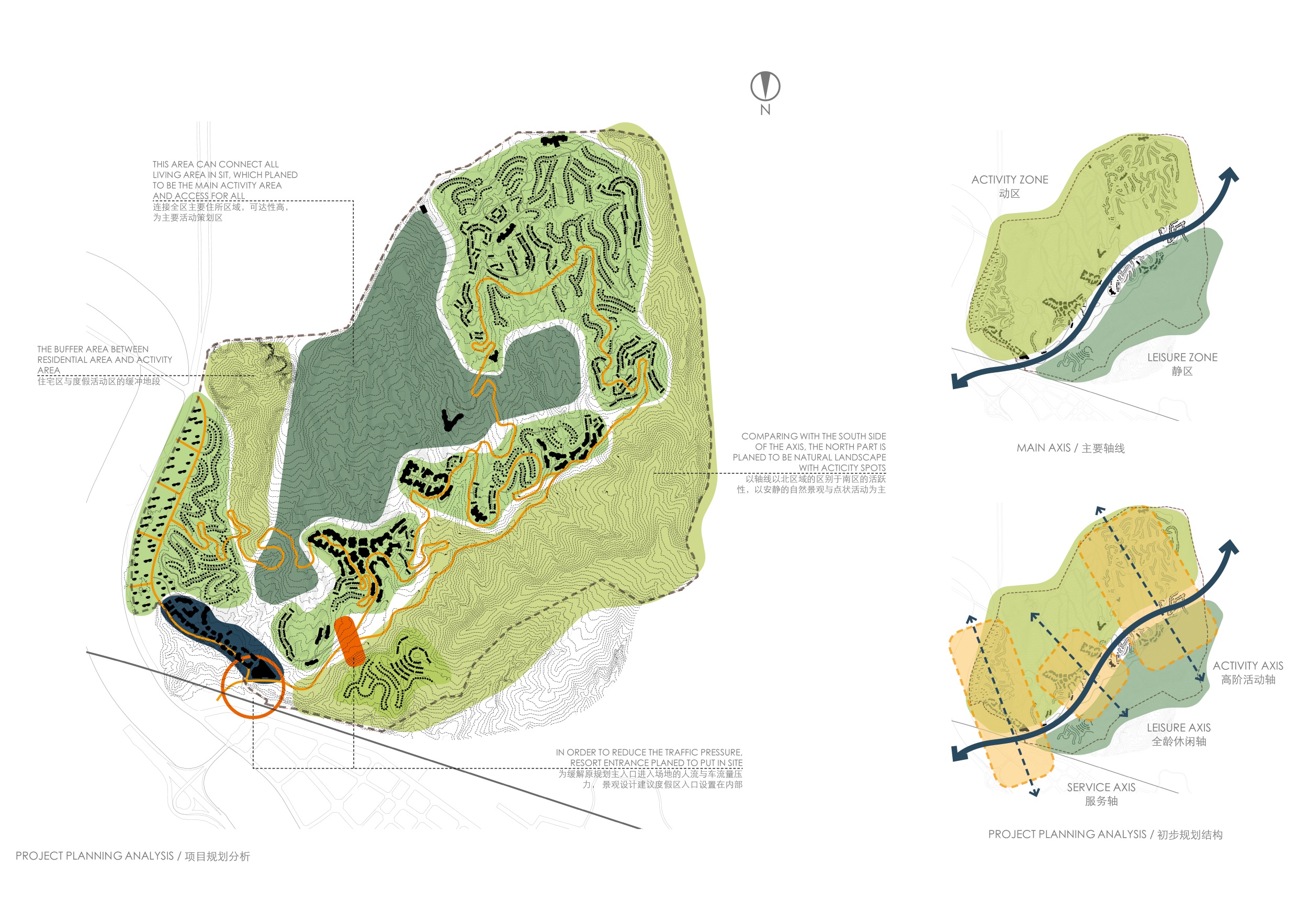 承德四季度假国际滑雪小镇景观总规划设计丨中国河北-26