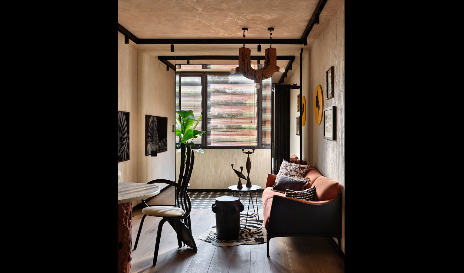 莫斯科带民族风情元素的公寓设计丨俄罗斯莫斯科-3