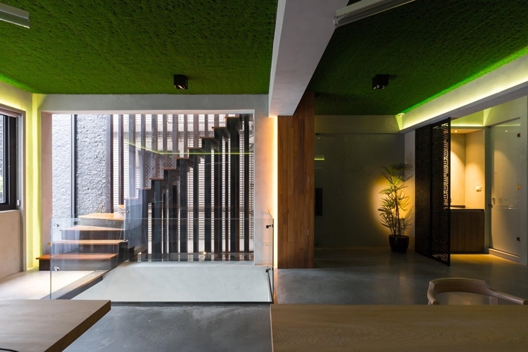 台中 30 年老屋蜕变为自然舒适的办公住宅空间-14