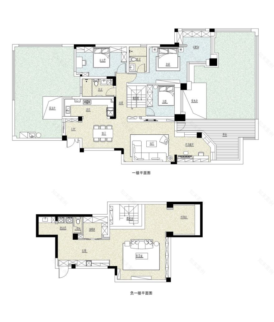 70后设计师夫妇的通透复式之家丨中国成都丨清羽设计-5