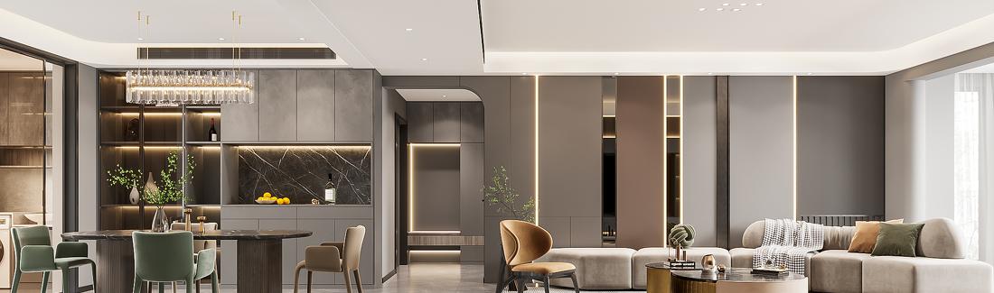 现代轻奢美学空间设计-8