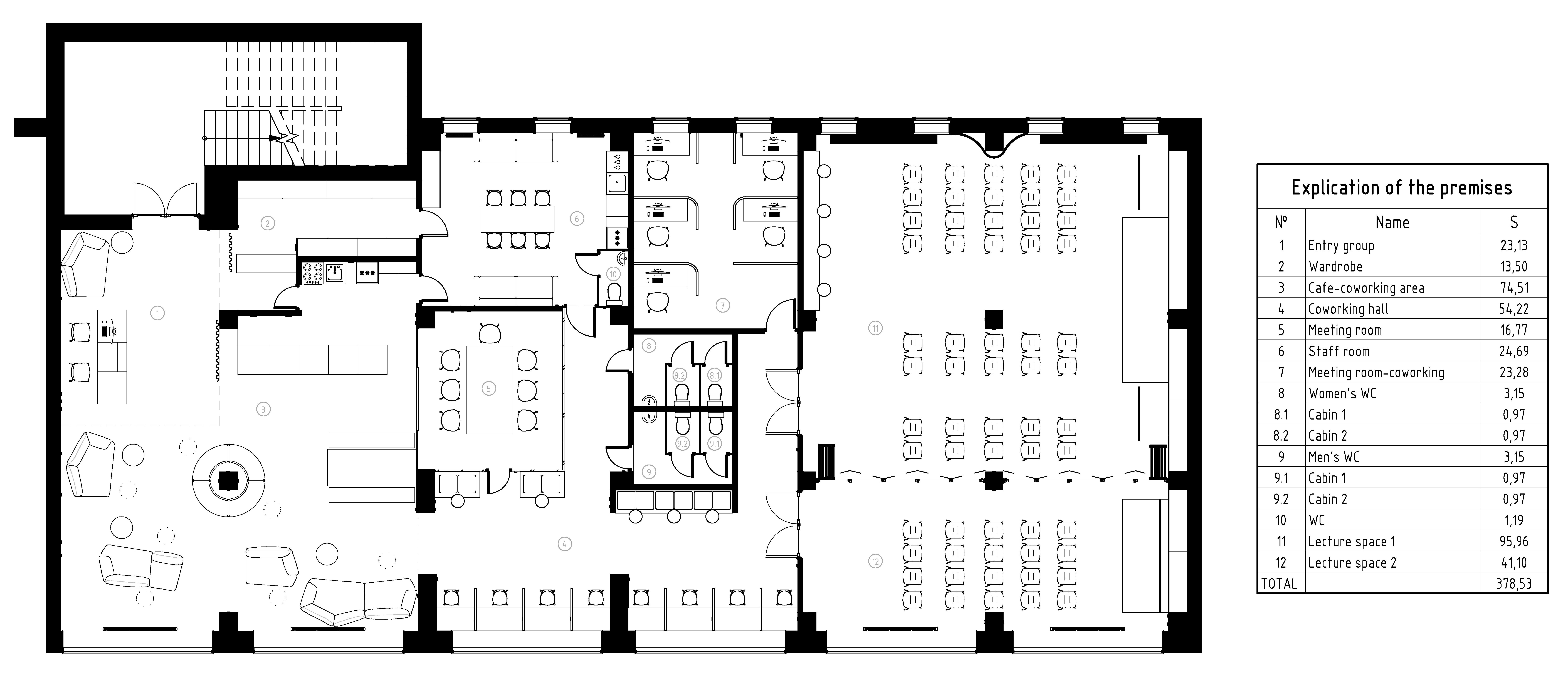 LECTURE HALL 设计丨俄罗斯圣彼得堡丨Shilov Ilia-17