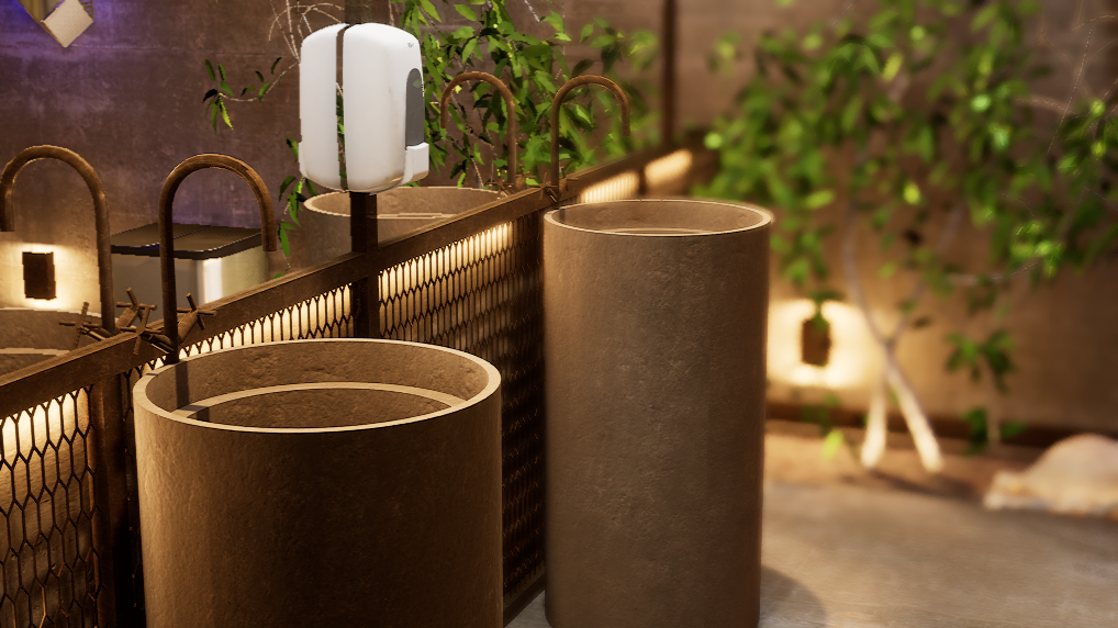 RESTROOM 3D 室内设计-1