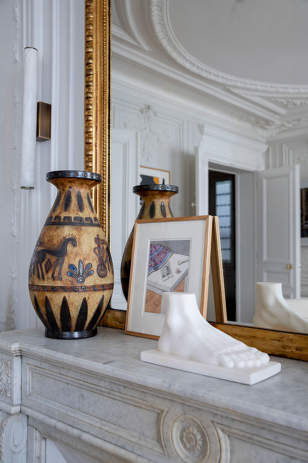 巴黎风格公寓 | 艺术与生活的完美融合-18