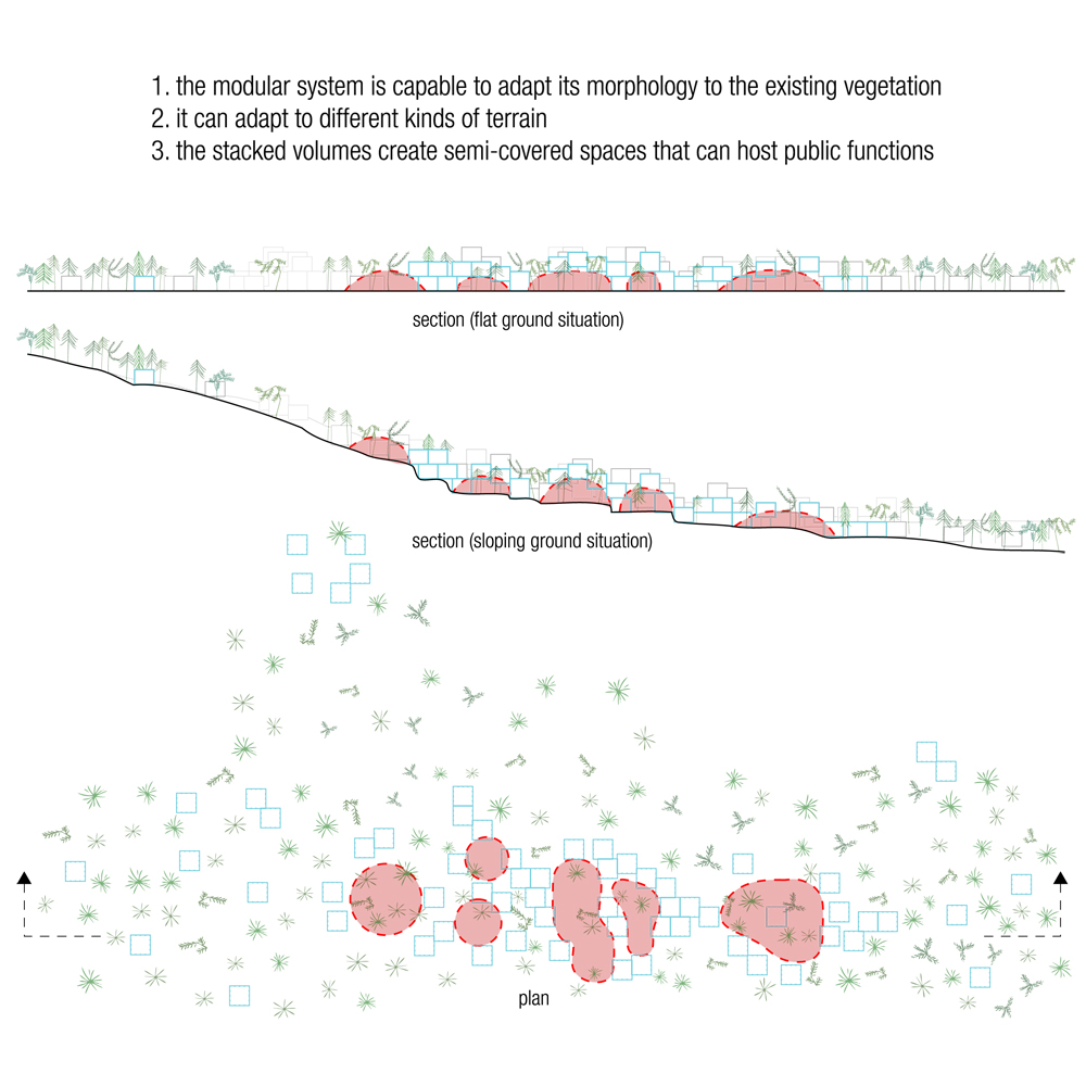 柔性模块化酒店设计,绿色环保,适应性强-19