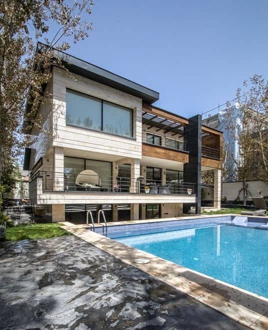 别墅拉瓦桑(Вилла Лавасан)丨伊朗德黑兰丨DASH Office建筑工作室-13