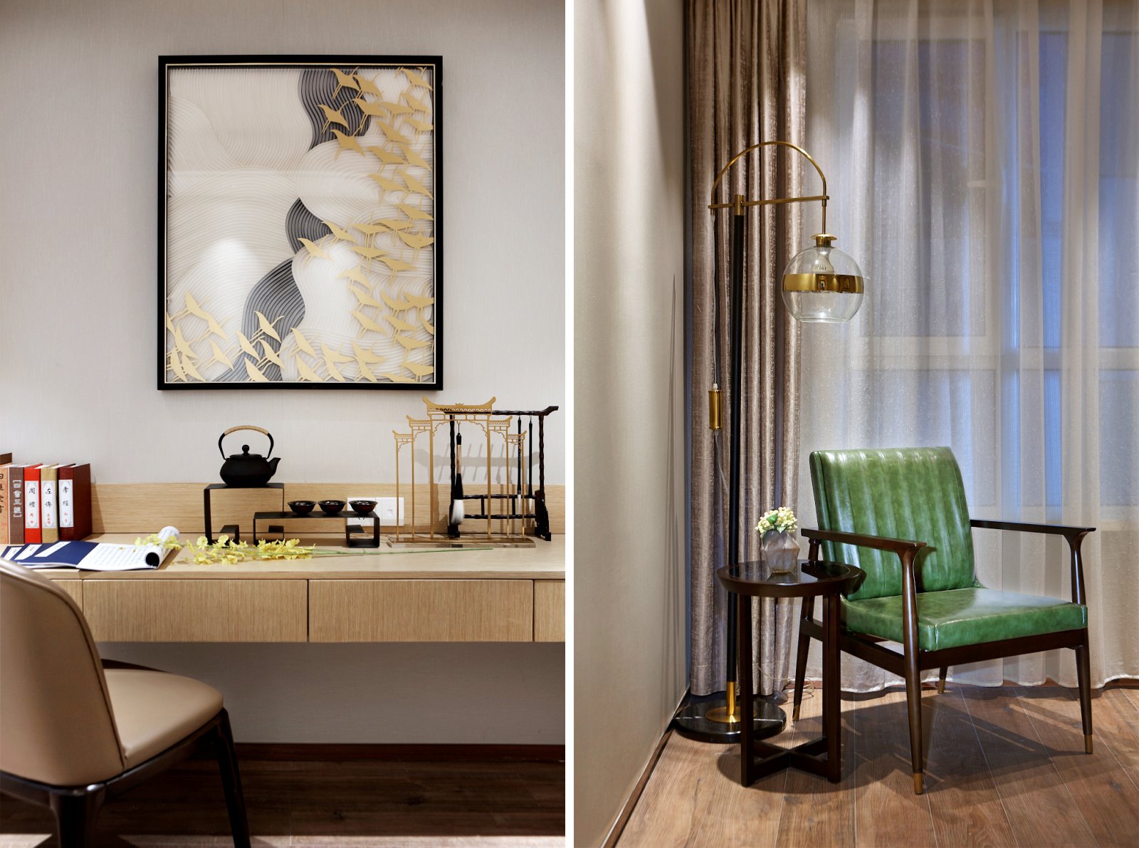 新中式风格大户型装修设计 | 传统与现代的完美融合-20