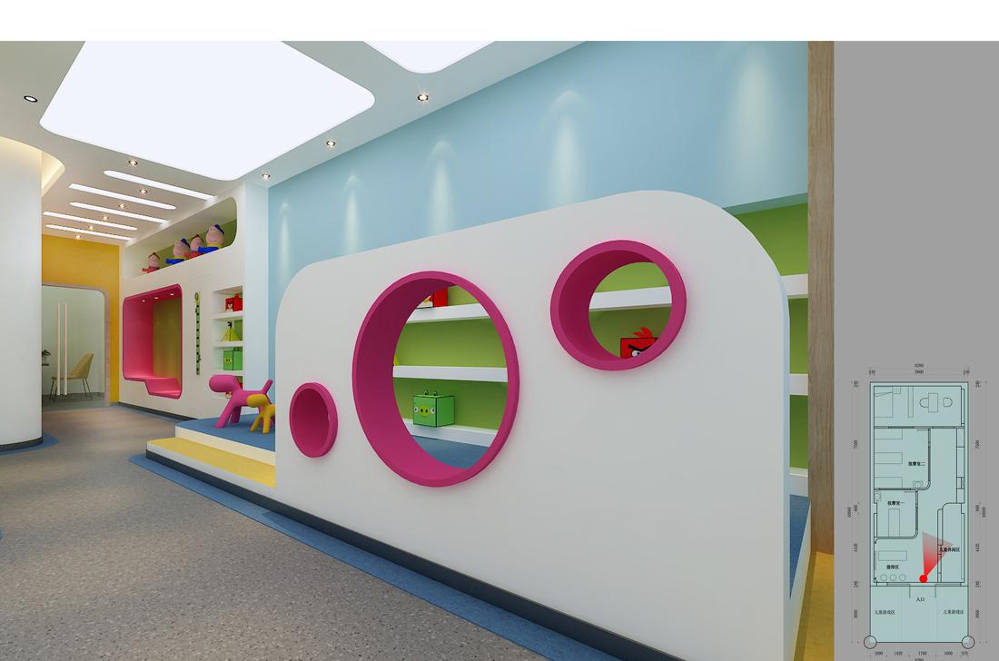 儿童推拉按摩健康馆-6