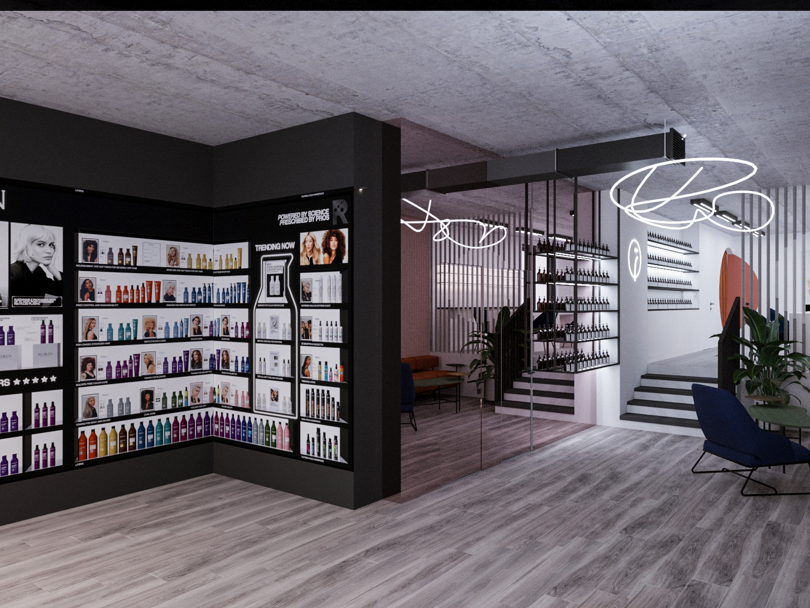 FORMA. beauty salon. 2021. Kyiv. 200m2-5