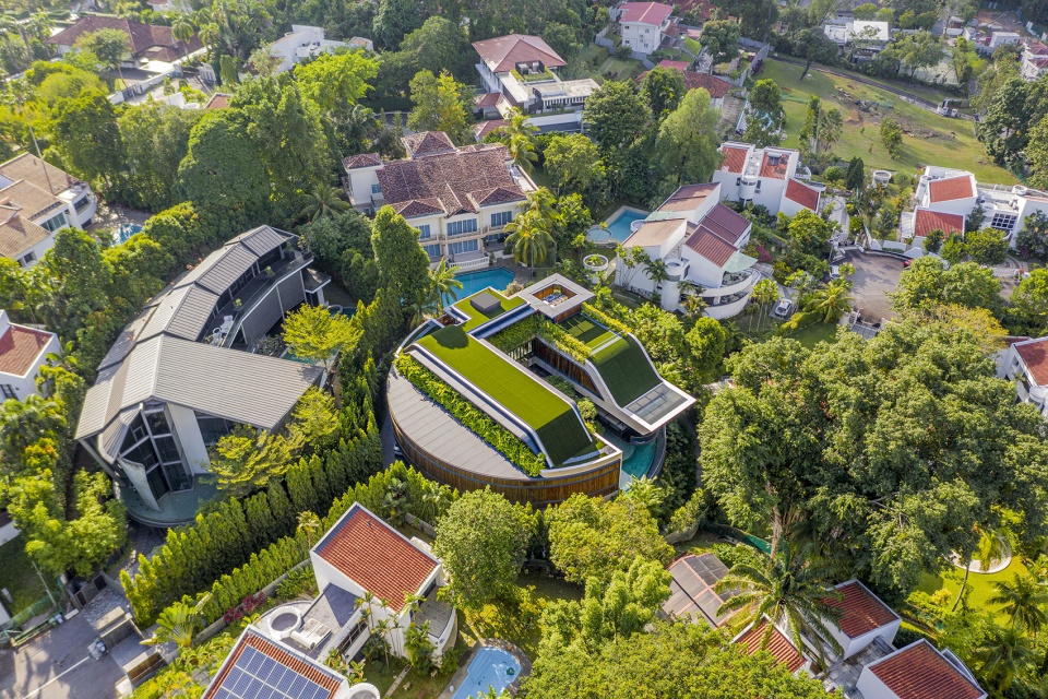 水花园住宅丨新加坡丨Wallflower Architecture + Design-3