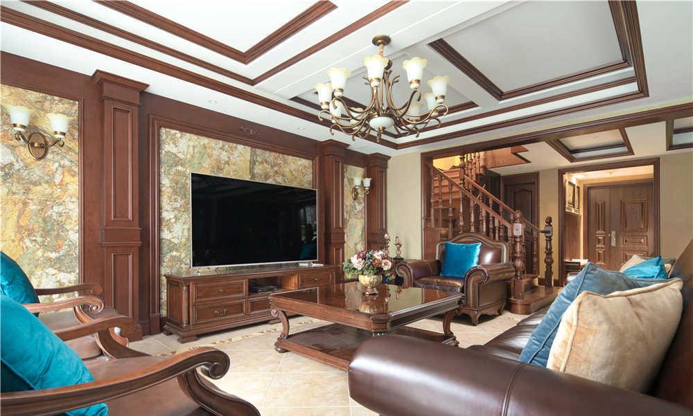 美式木色家居,温馨舒适生活空间-2