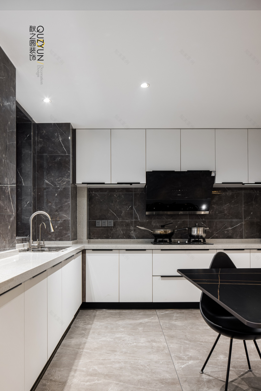 现代简约龙湖尚品140平空间设计丨中国常州丨意象QUZYUN|DSEIGN-46