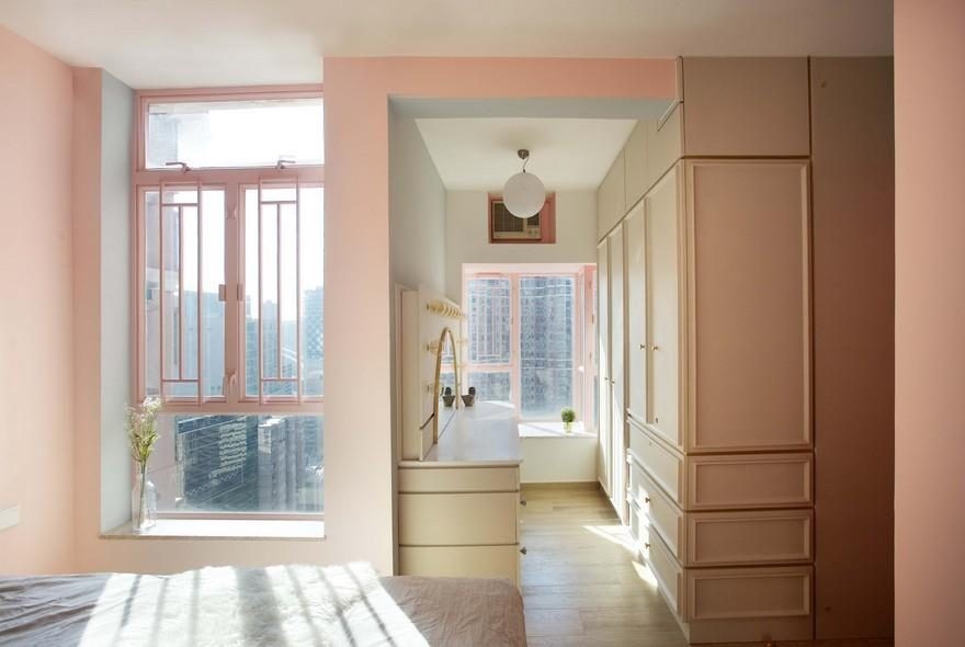 年轻女士设计的粉红色漂亮房子-2