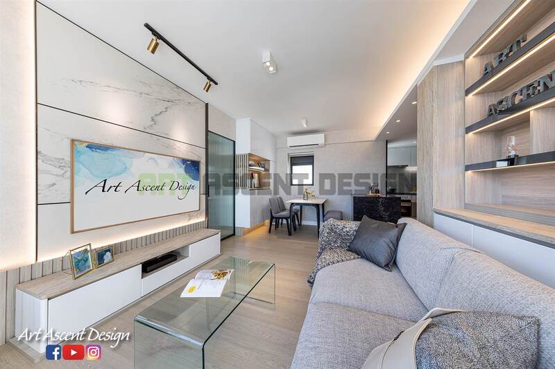 大坑光明台装修设计案例-19