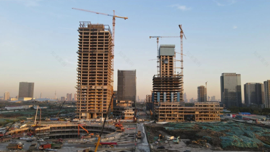 南京江北新金融中心一期 A 地块 320 米塔楼丨中国南京-4