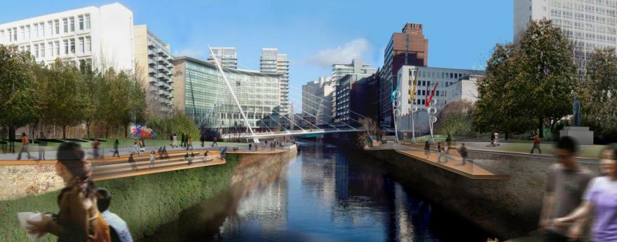 艾尔韦尔河公园策略丨英国曼彻斯特-10