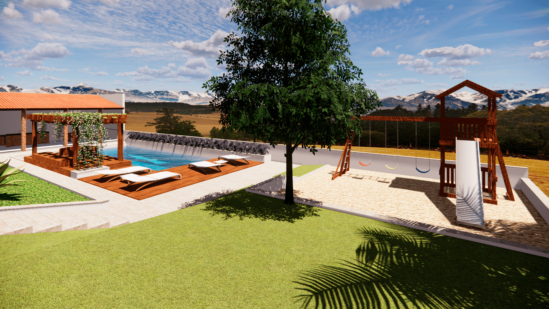 Área Gourmet - Paisagismo-5