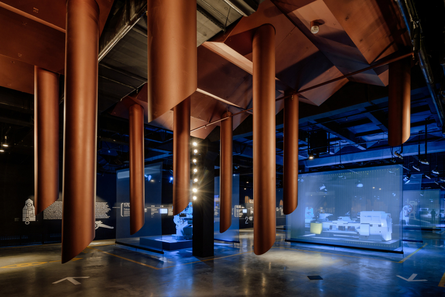 Machine Tool Museum 大型时间轴设计-12