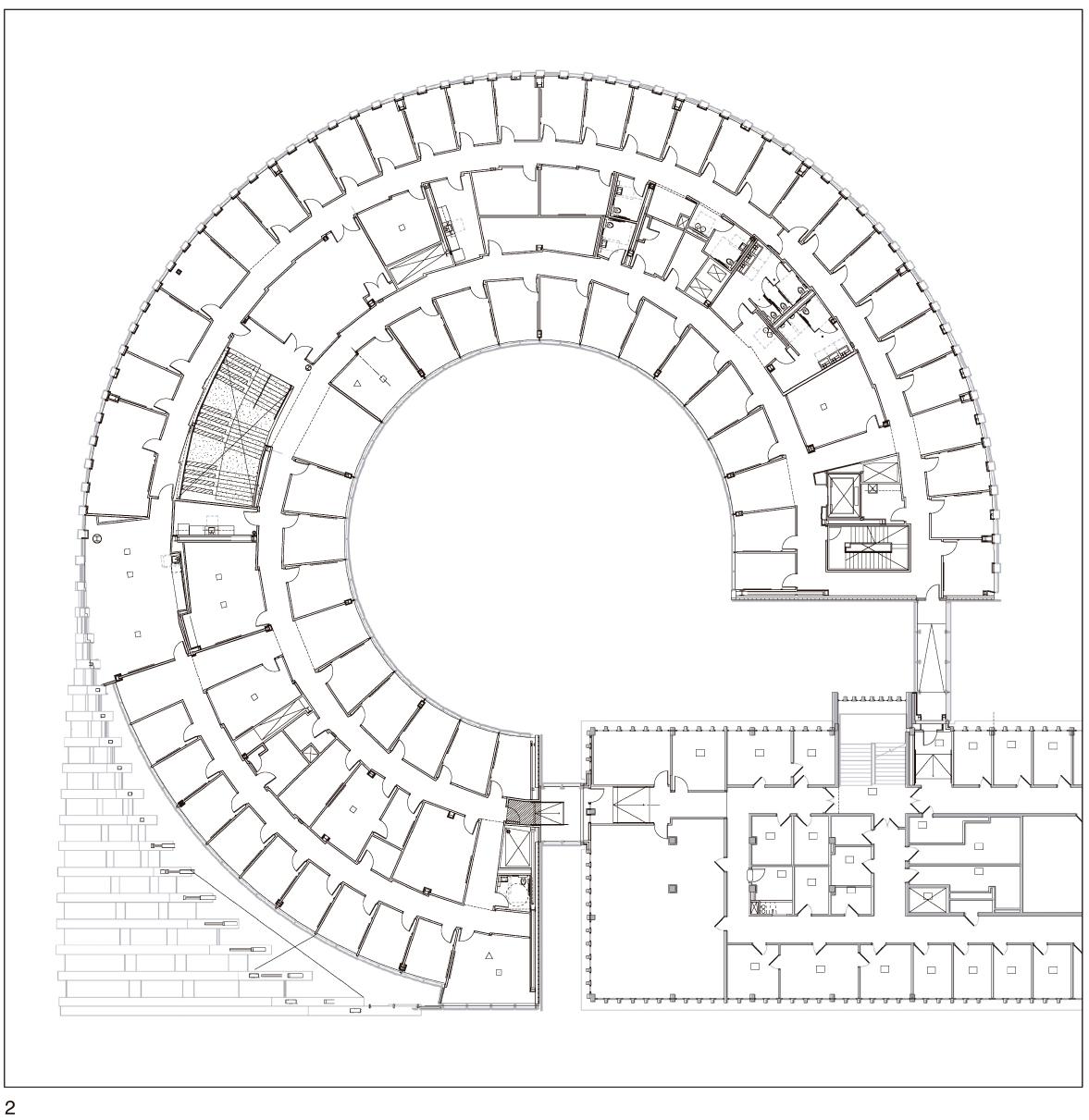 圆形布局打造高效学习空间-18