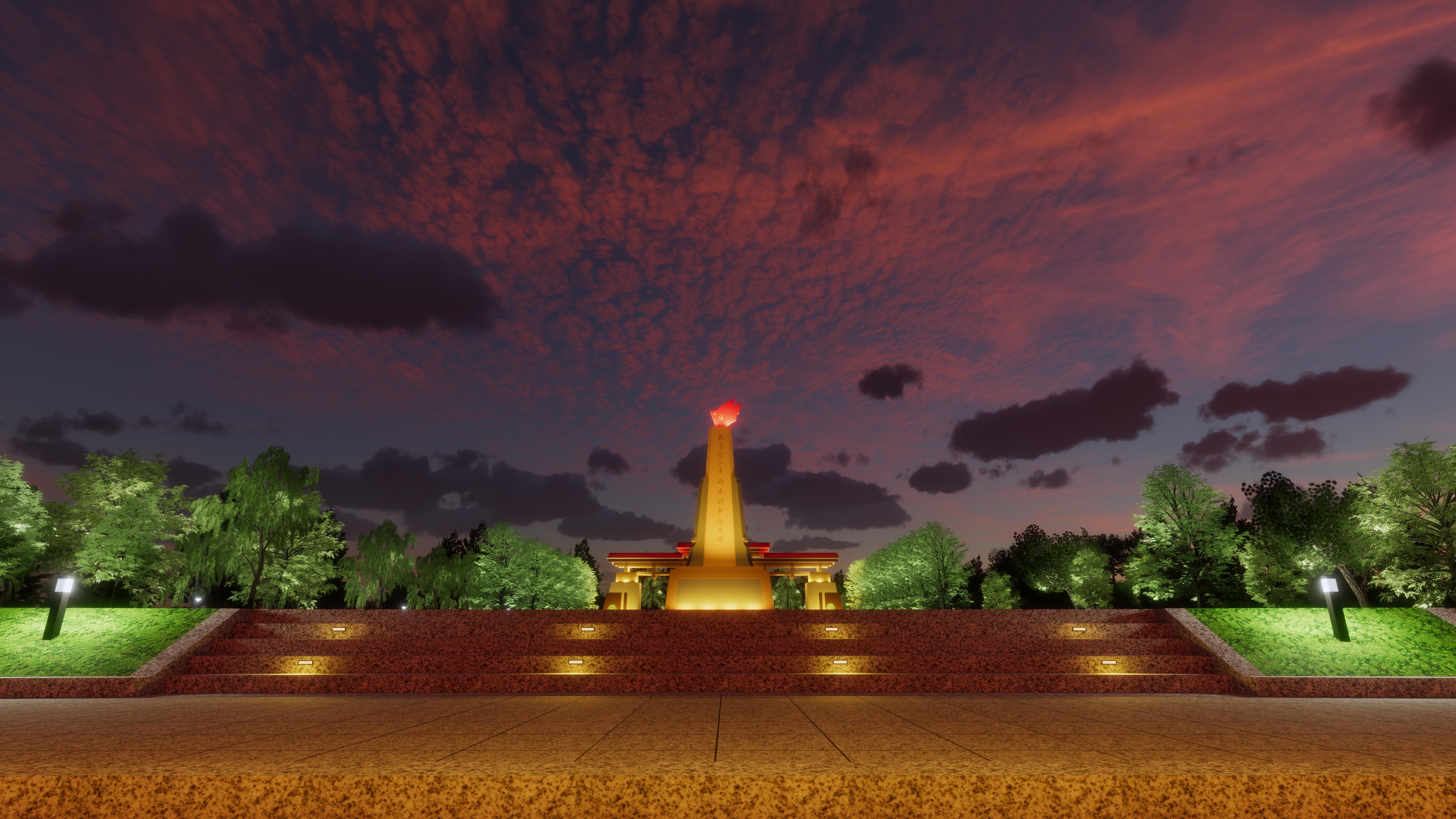 赣南游击词纪念园 景观规划设计 红色文化游击战争-22