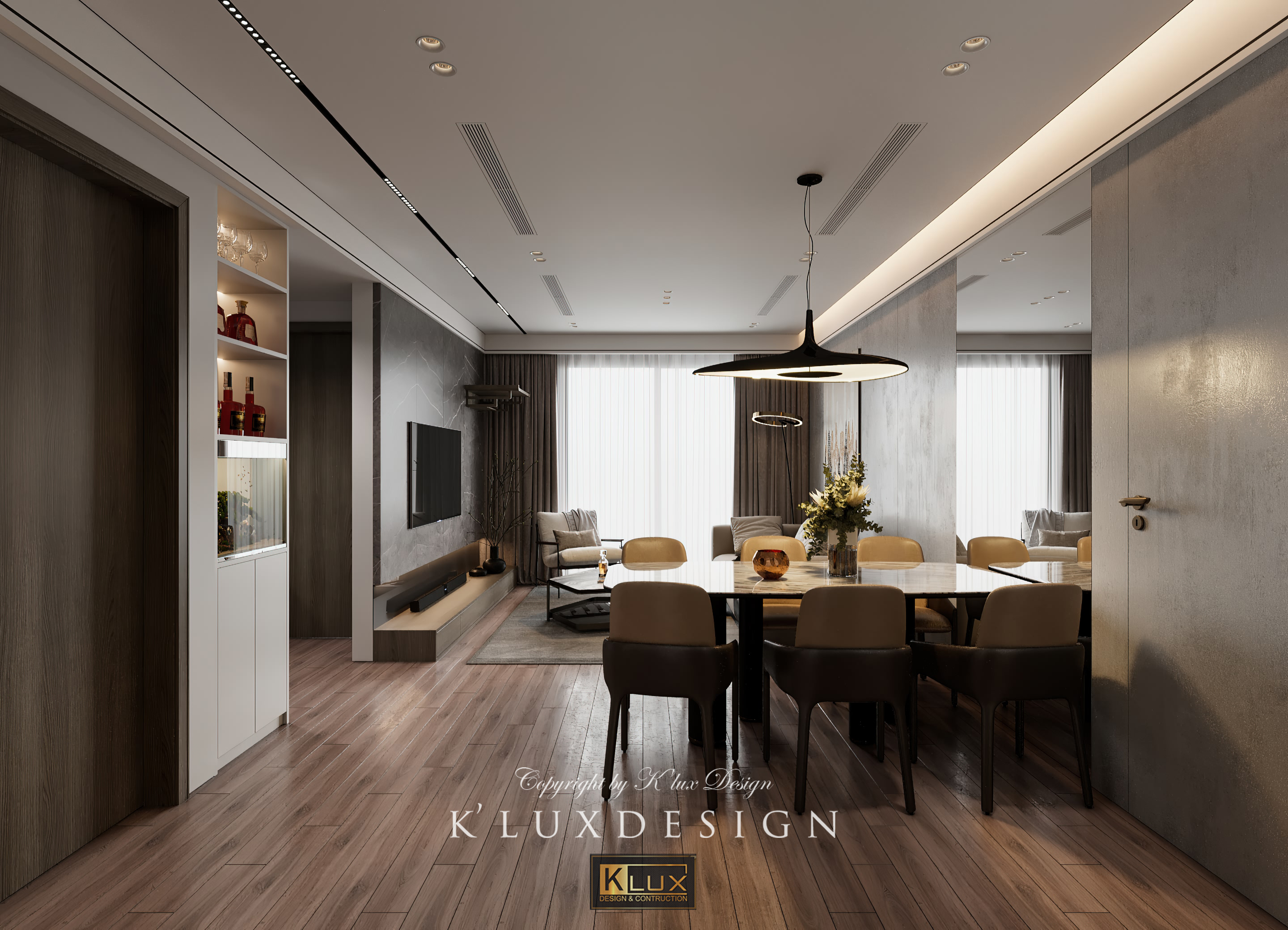 河内公寓丨越南河内丨K'lux design-9