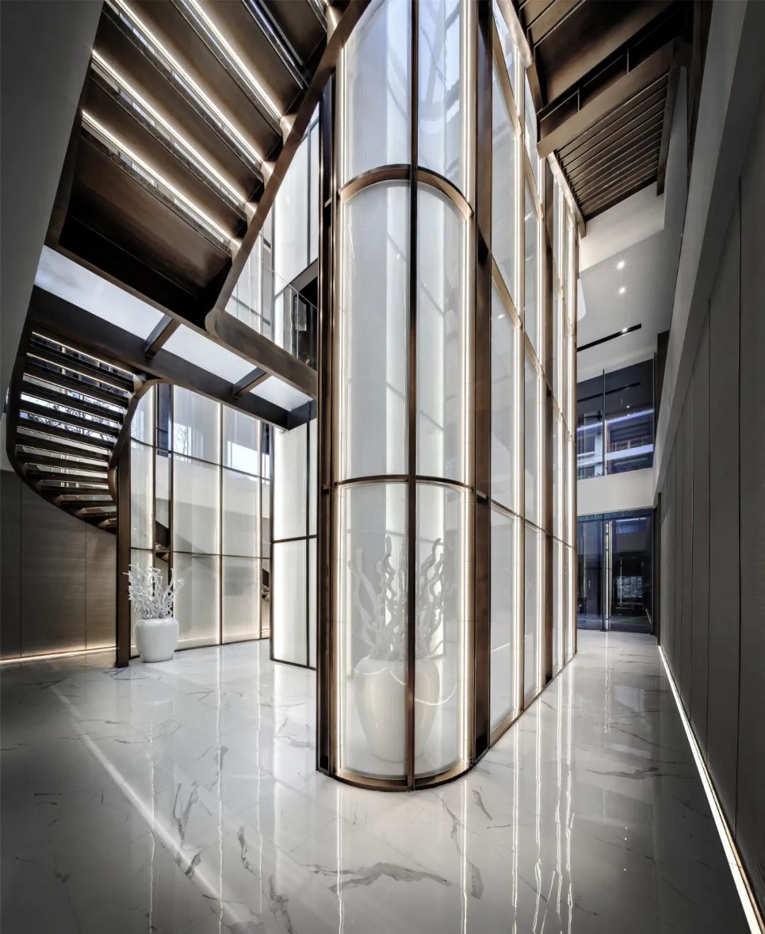 景行含光——卓越·平湖壹号售楼处设计-96