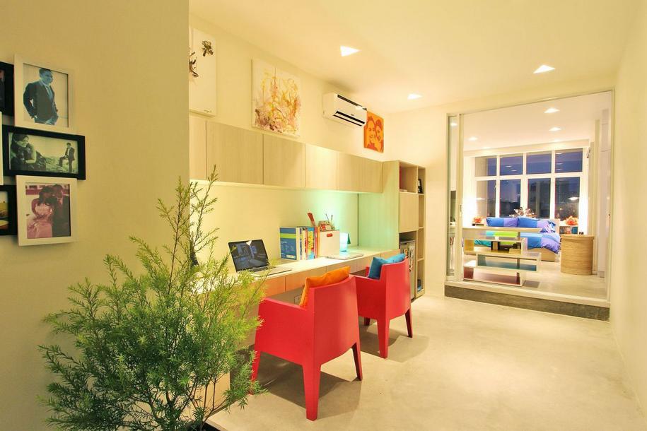 菲律宾首都现代青年联排别墅丨菲律宾马尼拉丨Buensalido Architects-23