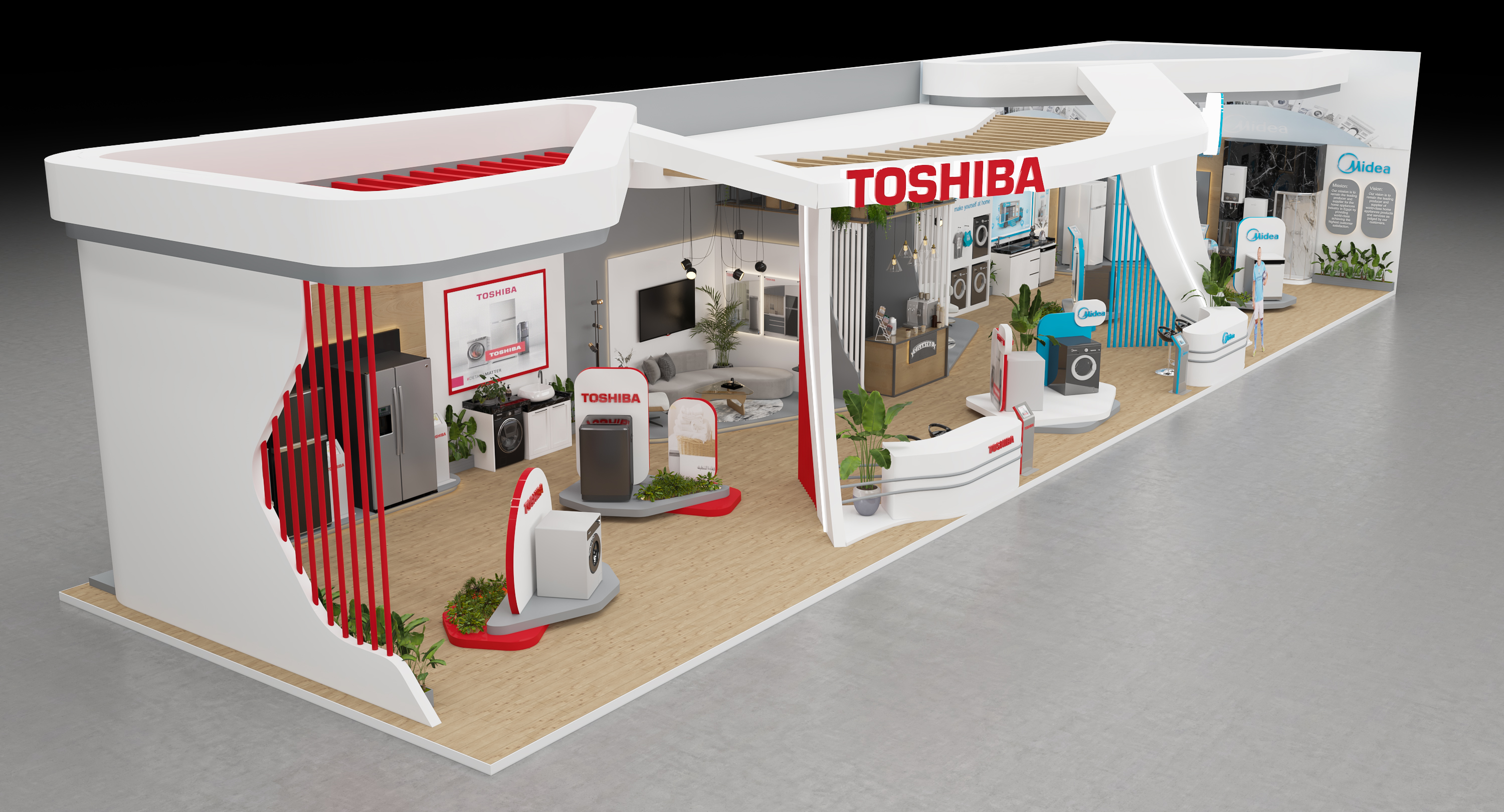 Midea & Toshiba proposal Le March exhibition-13