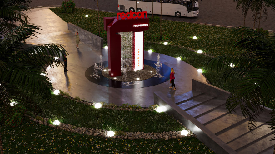 瑞德康房产广场设计丨埃及开罗-13