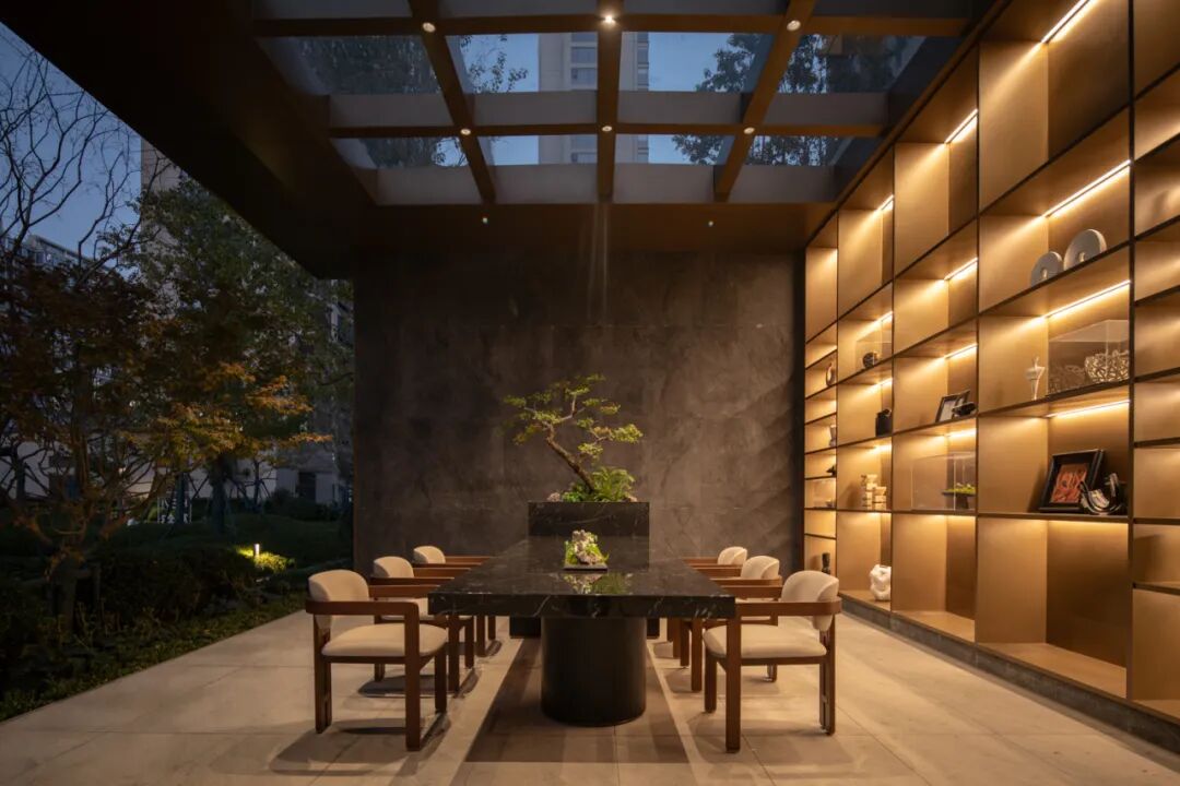 宁波新希望堇麟上府云汀大区|雕塑软装设计|尚沃出品-74