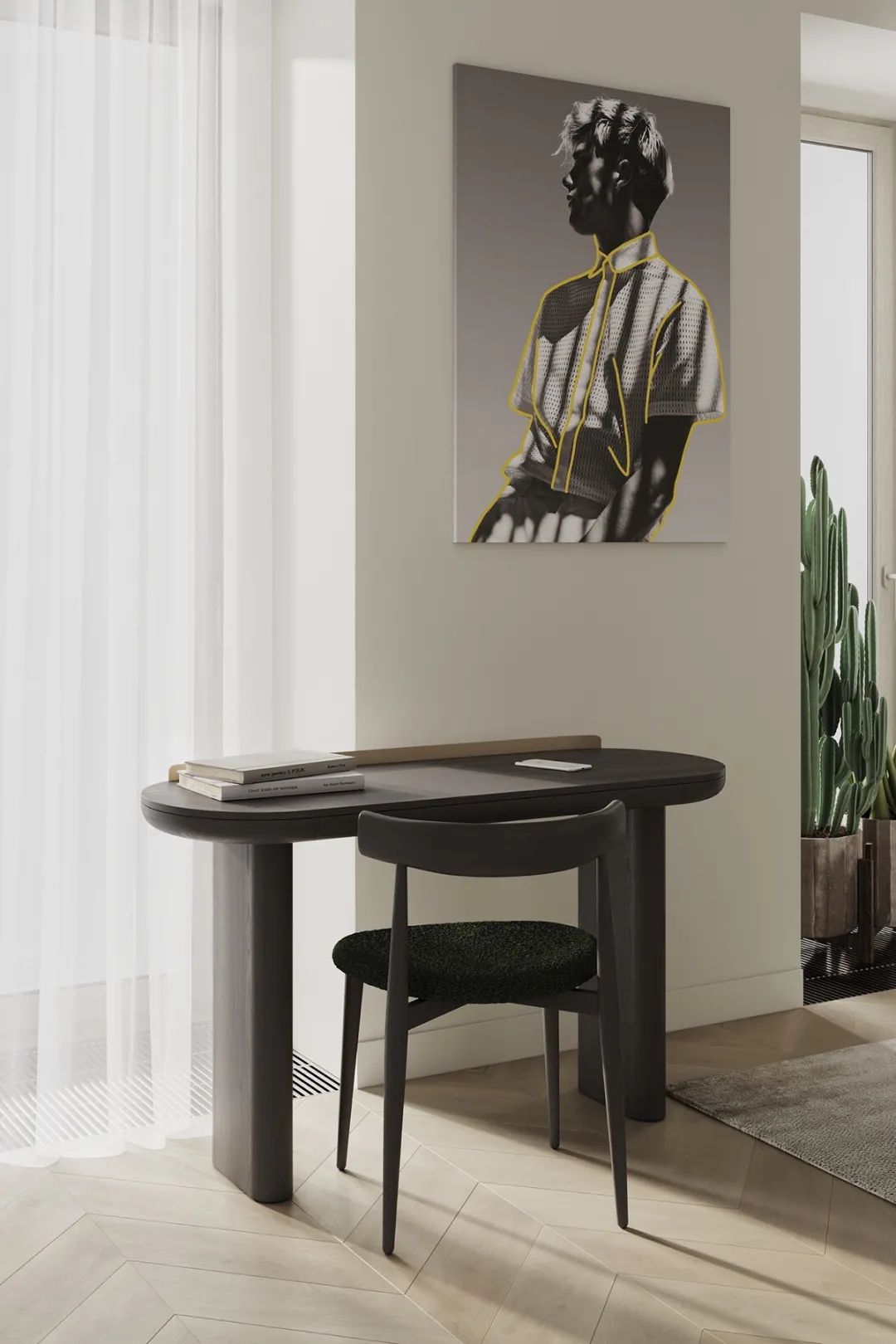 莫斯科 160㎡大平层优雅住宅丨俄罗斯莫斯科丨Zework Room-32