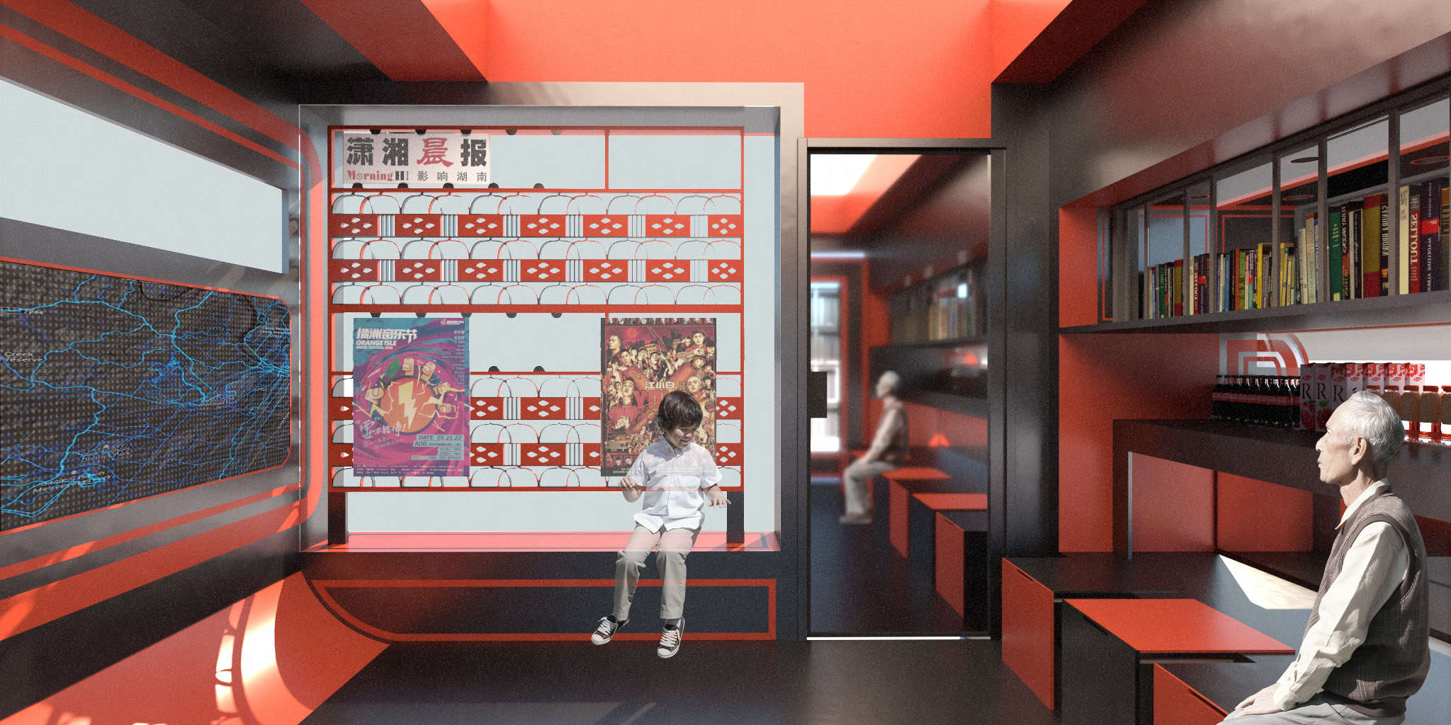 关于报刊亭在不同社会问题下的思考丨湖南师范大学美术学院环境艺术专业-41